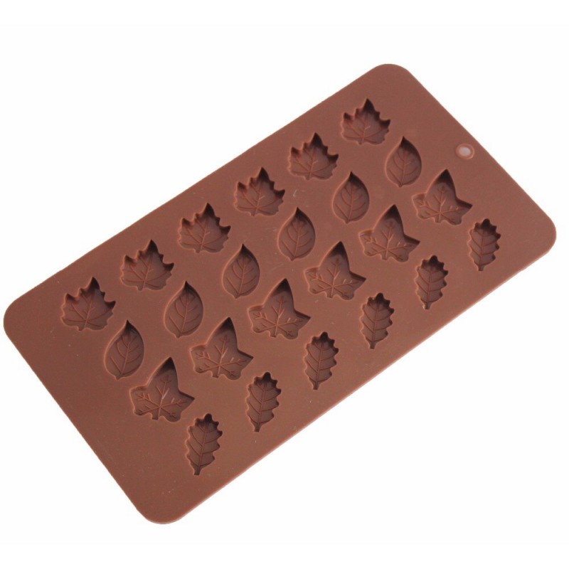 Форма для отливки шоколада "Листопад"